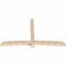 Ekena Millwork Bellingham Smooth Timber Gable Bracket, Douglas Fir, 108"W x 63"H x 5 1/2"D x 5 1/2"F, 14/12 Pitch GBW108X63X0606BEL00SDF - alternate 4